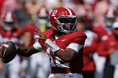 Alabama vs. Kentucky prediction: College football Week 2 picks, odds, best bet Saturday