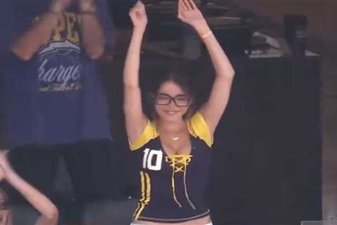 Madison Beer celebrates fiancé Justin Herbert’s touchdown at Chargers opener