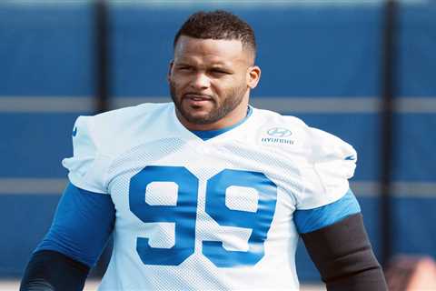 Rams address Aaron Donald’s Week 2 status after losing Myles Garrett