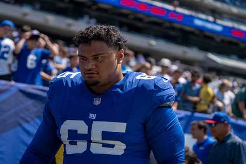 Sisi Mauigoa’s quiet debut was exactly what Giants envisioned