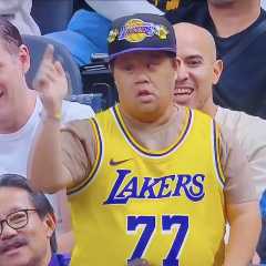 Luka Doncic’s blunt 4-word reaction to dancing Lakers fan goes viral