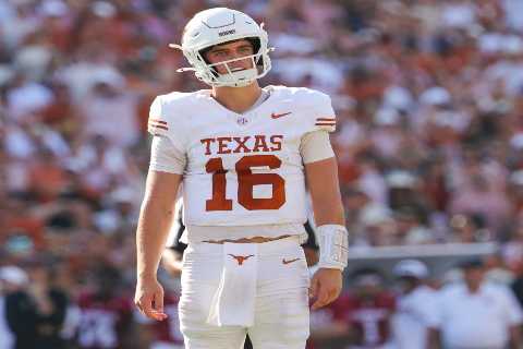 Steve Sarkisian offers ‘Joe Smith’ defense of Arch Manning after Texas’ crushing loss