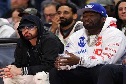 50 Cent Says Eminem Has a New Album on the Way: ‘He’s Preparing His Presentation’